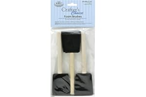 Royal & Langnickel Foam Brushes, Wood, Various