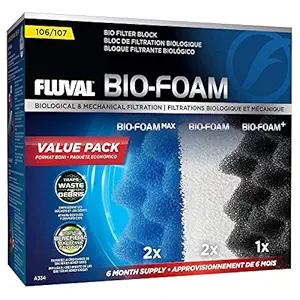 Fluval 107 Bio Foam Value Pack