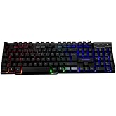Everest KB-188 Borealis Siyah USB G&ouml;kkuşağı Aydınlatmalı Q Gaming Oyuncu Klavyesi