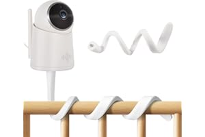 Lonnky Soporte para Monitor de Bebé — Compatible con Tornillos de 1/4 Pulgada, Compatible con Babystar, Vtech, Nanit, Motorola y Más, Estabilidad Segura, Flexibilidad Ajustable, Construcción Duradera