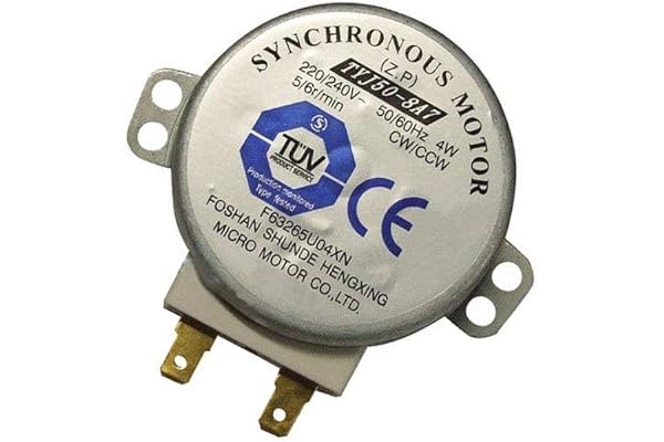ZkeeShop TYJ508A7 Mikrovågsugn TYJ50-8A7 4 W 5/6 RPM 11 mm Synkron motor spindel skivspelare motor