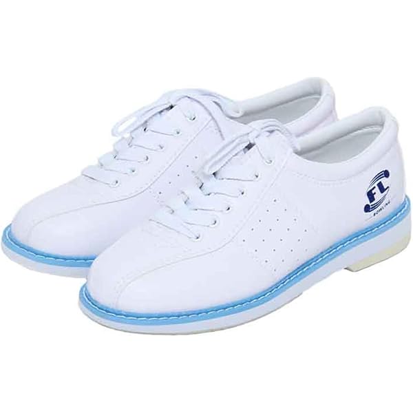 Chaussures De Bowling FJJLOVE Homme Femme - Cuir Synthétique Lacets Sport Performantes