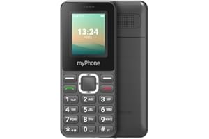 MP MYPHONE teléfono sencillo de pulsar myPhone Fusion LTE Edition, tecnología 4G, llamadas nítidas, gran batería de 1000mAh para hasta 6 días con una sola carga. Diseño robusto y elegante. Teléfono sin contrato.