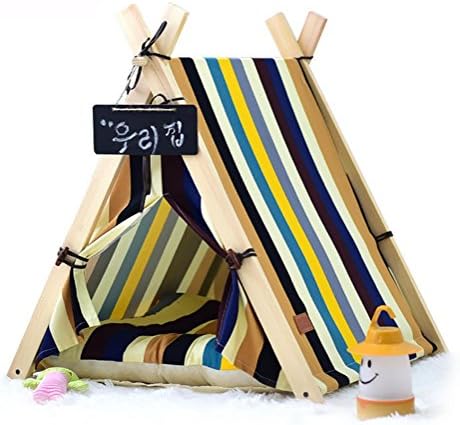 MEIQI Dog House Fold Away Pet Tent Furniture Pet Bed With Cushion