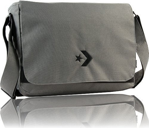 Preisvergleich Produktbild Converse Umhängetasche STAR CHEVRON Notebooktasche Grau Castlerock