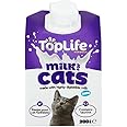 Toplife Lactose Reduced Cows Milk for Cats 200ml (PACK OF 6)