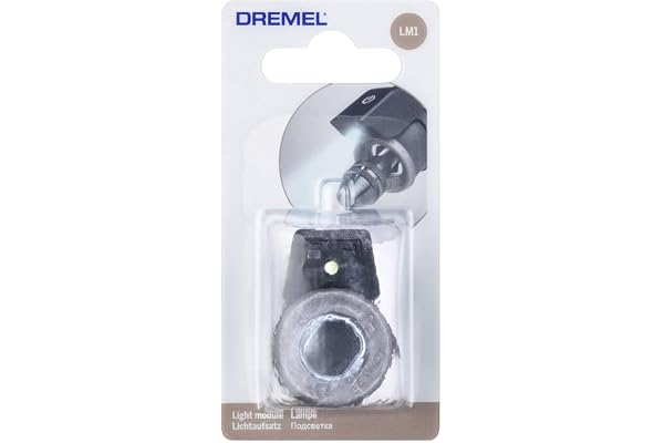 DREMEL lampmodul, adapter för LED-lampa för bättre sikt tillsammans med Dremels multiverktyg, Multi