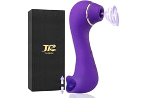 JR JOURLOVE Masajeador Ŝạtisfacęr Sùcciønadør pro 5 Clîťoris Müjèr original,Con 10x10 Modos de masaje,Ŝạtisfyęr Ṽïbràdrädőr Mùjêr,Femènịnô verdạderô, Carga USB magnética (AA Azul)