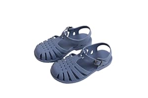 CAIJ Toddler Kids Jelly Shoes Children Flat Gladiator Jelly Sandals Boys Girls Unisex Water Sandals