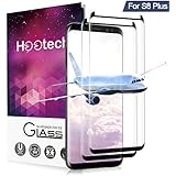 Samsung Galaxy S8 Plus Screen Protector Glass, Tempered Glass Screen Protector [9H Hardness][Anti-Scratch][Anti-Bubble] [High Definition] [Ultra Clear] for Samsung Galaxy S8 Plus (Black,2Pack)