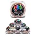Mirror Chrome Chameleon Nail Pigment 1 Pot By CRYSTALUM® - Colour Changing Magic Nail Polish - Different Iridescent Look On Each Nail Colour - Suitable For Home / Professional Manicure & Pedicure - 1g Pack (6)