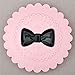 ODN Pink Bowknot False Eyelash Storage Box Makeup Cosmetic Mirror Case Organizer