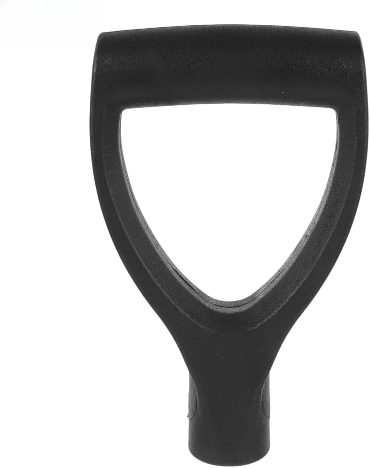 ZiStarlilife Mango de pala en forma de D ergonómico de repuesto para palas de jardín y nieve, se adapta a la mayoría de ejes estándar, tamaño de 7 x 11 cm con diámetro interior de 3,2 cm, para uso en