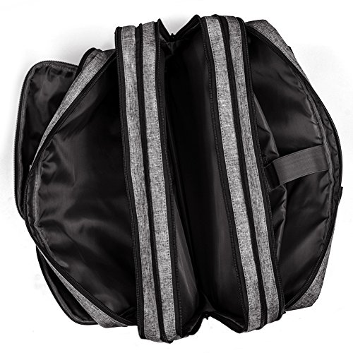 DTBG Nylon mehrzweck Businesstasche mehrfachfach Reise Rucksack ger  umig Laptop Tasche Messenger Bag Aktentasche Computer Schultertasche Wanderntasch