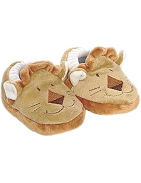 Babysutten Krabbelschuhe, Löwe, braun, ab ca. 6 Monaten
