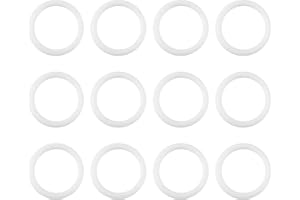 12 Stück Transparente Schnuller Adapter,Baby Silikonring Schnullerhalter,Schnullerkette Silikonring,O-Ringe Baby-Schnuller-Clips,Weicher Ring Adapter Clip,Für Show Oder Geburtstagsgeschenk,Kiuiom