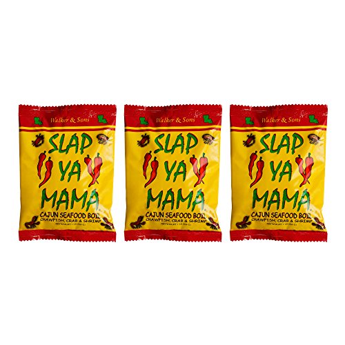Slap Ya Mama Cajun Seasoning Seafood Boil THREE 1lb Bags