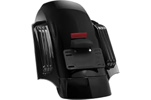 SAVYS KotflüGel Motorrad CVO Stil Heckfender System Erweiterung Faszien Set Für Harley Für Touring Für Electra Road Für Street Glide Für FLHR Für FLH 2014–2023 Schutzblech (Größe : A)