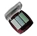Constance Carroll Trio Eyeshadow ~ 94 ~ Pale Blue / Dark Teal / Mid Green Palette CCUK