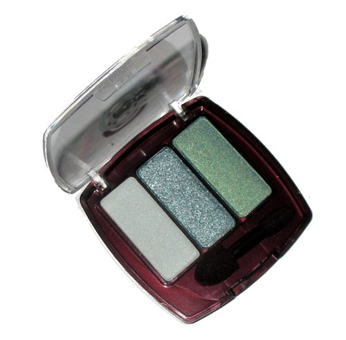 Constance Carroll Trio Eyeshadow ~ 94 ~ Pale Blue / Dark Teal / Mid Green Palette CCUK