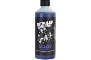 DetailedOnline ACID ALLOY WHEEL CLEANER ALUMINIUM CLEANER BRAKE REMOVER 1000ml 1Litre 10:1