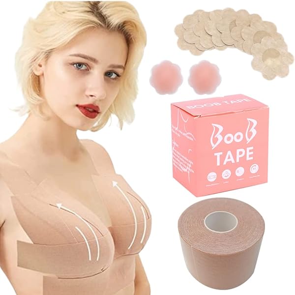 Copri Capezzoli In Nylon Rosa - Taglia S, 5x5 Cm, Adesivi Push Up Invisibili Per Reggiseno