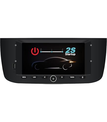 Autoradio GPS 7 Pollici Per Fiat Punto Linea | Android 13, 4+64GB, Octa Core, Wireless Apple CarPlay E Android Auto, DSP, Bluetooth 5.0 - 2