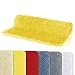 Produktbild Spirella Badteppich Badvorleger Duschvorleger Fino Supersoft Hochflor waschbar, Rutschfest Badematte 50x80 cm – Gelb
