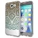 Produktbild Samsung Galaxy J5 2017 (US-Modell) Hülle Handyhülle von NICA, Slim TPU Silikon Motiv Case Clear Schutzhülle Dünn Durchsichtig, Etui Handy-Tasche Back-Cover Transparent, Designs:Mandala Türkis Grün