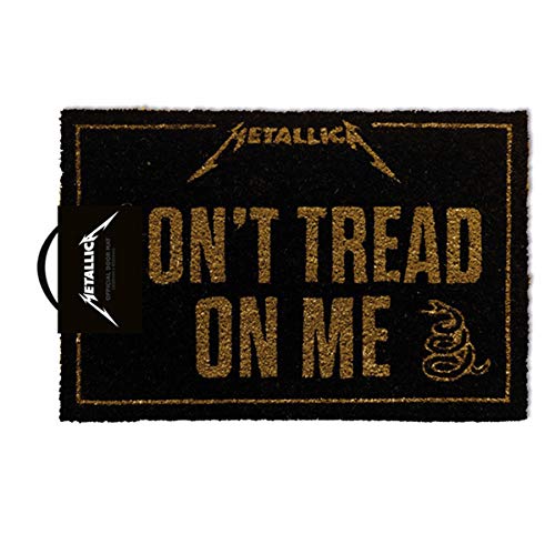 Pyramid International Metallica - Doormat Dont Tread On Me