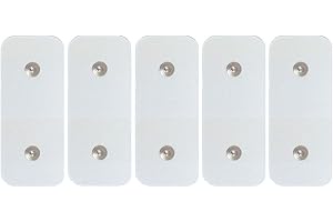 TECHNOMEDIA 5 Elettrodi cerotti adesivi ricambi ricambio accessori compatibili Total Abs Platinum fascia elettrostimolazione