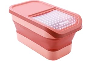 HLELU conteneur croquettes chien 20kg,de stockage de nourriture pour animaux,boite croquette chien,Résistant à la moisissure et à l'humidité, tasse à mesurer et pelle incluses