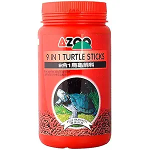Azoo Turtle Sticks 9 In 1 Formula Fish Food, 900 ml 300 g