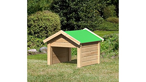 Preisvergleich Produktbild Unbekannt KARIBU Mähroboter-Garage, mit Satteldach, BxT: 73x77 cm