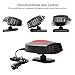 Produktbild Mallalah Tragbare Innenraumheizung Auto 12 V 150 W Keramik Heizung Heizstrahler Heizlüfter Fan Auto Defroster Demister