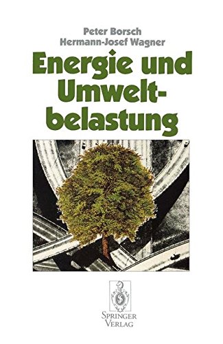 Energie Und Umweltbelastung (German Edition)