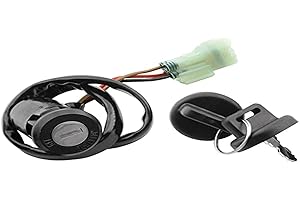 Vicma 8430525080348 Ignition pour commutateur pour Kymco Maxxer, MXU, KXR, Noir