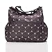 Babymel Baby Changing Nappy Bag - Big Slouchy Jumbo Dot Grey