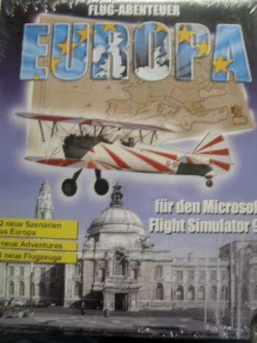 Preisvergleich Produktbild Flug-Abenteuer Europa für Microsoft Flight Simulator 98