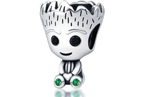 Jokmeo 925 Sterlingsilber Damen Charm Anhängerperlen, kompatibel mit Pandora sowie europäischen Armbändern und Halsketten. Passend für Frauen und Mädchen.TF1