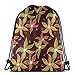 Produktbild best pillow Dance of Flowers_6926 3D Print Drawstring Backpack Rucksack Shoulder Bags Gym Bag for Adult 16.9"x14"