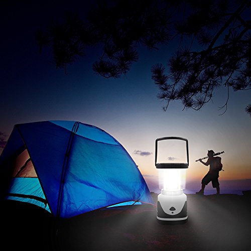 Albrillo 6W LED Camping Laterne Campinglampe 300Lumen mit 3 Lichtmodi - 7