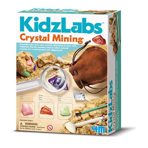 Preisvergleich Produktbild 4M 68551 - KidzLabs - Crystal Mining