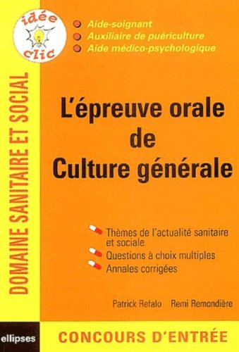 Download L'épreuve orale de culture générale : Concours AS/AP/AMP Download L'épreuve orale de culture générale : Concours AS/AP/AMP