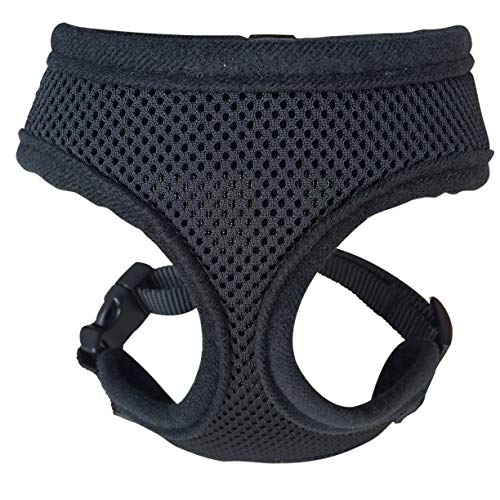 Funpet Suave Malla Perro arnés no Pull Comodidad Acolchado Chaleco para pequeñas Mascotas Gato y Perrito
