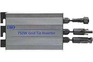 Y&H 750W Grid Tie Micro Inversor MPPT Solar Entrada 24-60V CA 220V Salida para panel solar de 24 V 36 V
