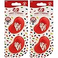 AoE Performance Pack Of 2 Jelly Belly Very Cherry Mini Vent 3D Gel Duo Pack Air Freshener Car