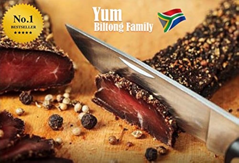 Biltong Original 1kg -Ttrockenes Fleisch Original Geschmack