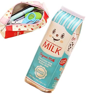 Artone Milchkiste Grösse Kapazität Etui Schreibwaren Pounch Handytasche Kosmetiketache Blau