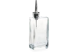 LUIGI BORMIOLI Bormioli Luigi Optima Vinaigrier avec bouchon, 7 x 5 x 19 cm